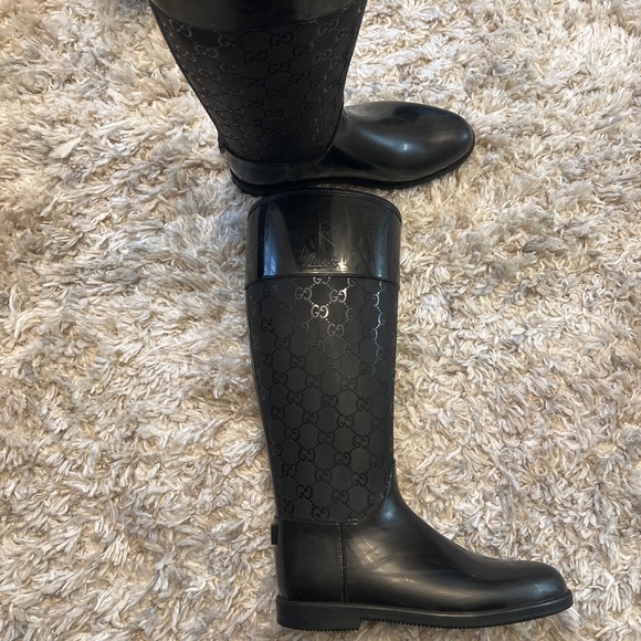 Gucci Rain Boots - Picture 1 of 2